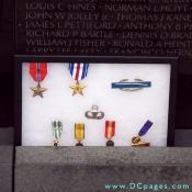 The Eagles believe 'That the war memorials are sacred ground; as such, we will not allow them to be desecrated, used as props for political statements, or treated with anything less than the solemn and heartfelt respect theyand the heroes they honordeserve.'