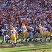 The Redskins defense was great in the first half limiting the Giants to only 3 points.