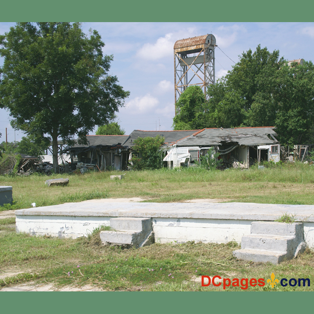 August 2, 2007 - Ninth Ward of New Orleans - Home swept off its foundation by the flood.