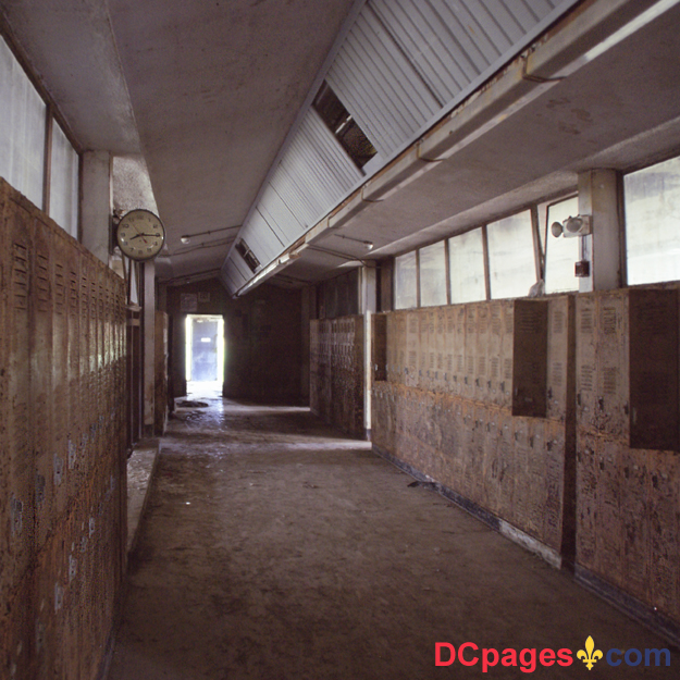 August 2, 2007 - Ninth Ward of New Orleans - 5300 Law Sreet, New Orleans, 70117, LA 504-942-3602 - Alfred Lawless High School - 8:15 in this hallway.