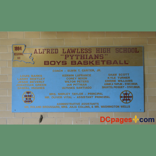 August 2, 2007 - Ninth Ward of New Orleans - 5300 Law Sreet, New Orleans, 70117, LA 504-942-3602 - Alfred Lawless High School
