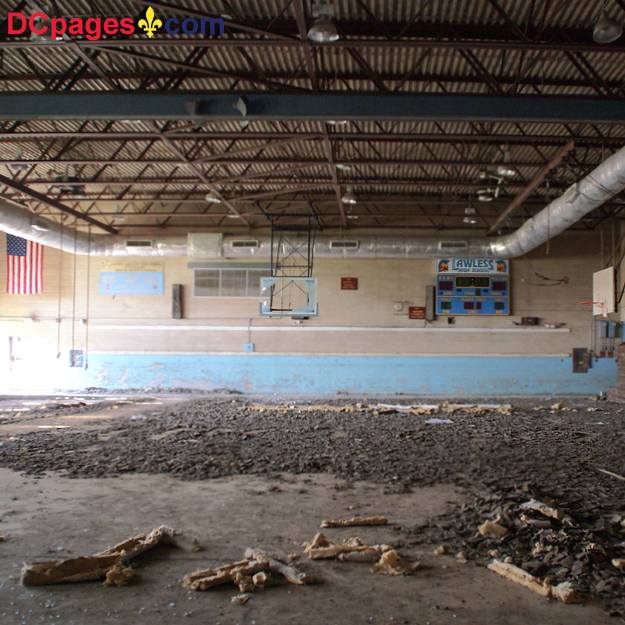 August 2, 2007 - Ninth Ward of New Orleans - 5300 Law Sreet, New Orleans, 70117, LA 504-942-3602 - Alfred Lawless High School