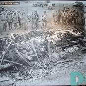 Americans encountering firsthand some of the concentration camps.