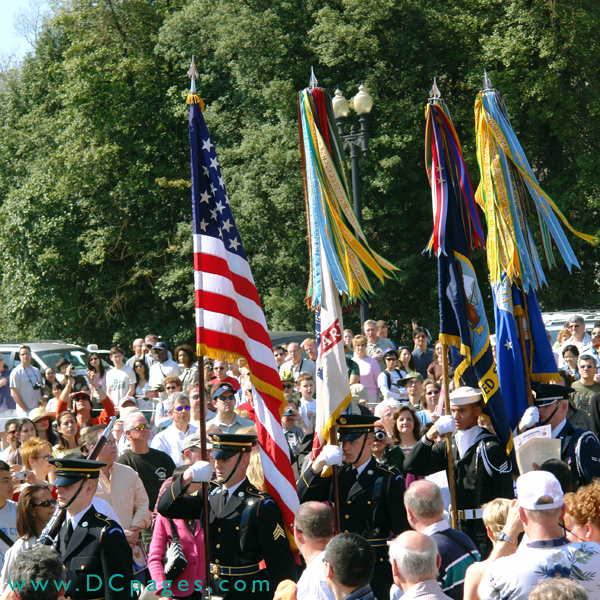 joint military color guard