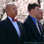Mayor Anthony Williams, NCSS President Tim Schlack