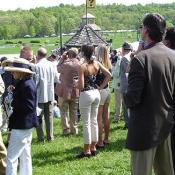 Steeplechase spectators