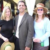 Enjoying the races