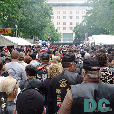 Thunder Alley was packed with people