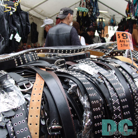 So much leather and metal