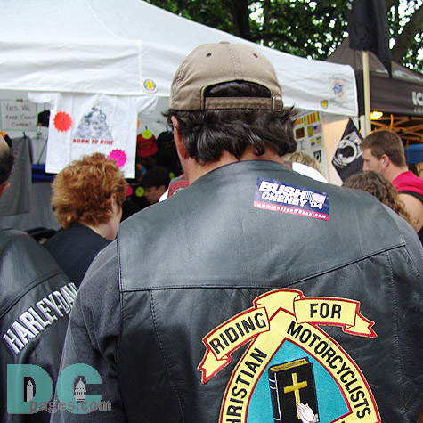 A Christian Motorcycle member