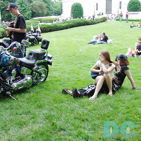 Its always nice to take a break and relax on the grass