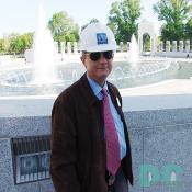 William Owenby, Director of Procurement and Contracting of the Battle Monuments Commission (an independent agency of the executive branch of the federal government). "The Memorial is a fitting tribute to the generation that saved the world."