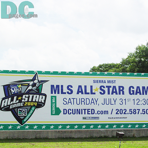 MLS All STAR GAME 2004 was held in a shiny Summer day on 31st of July. Check out MLS web site at www.MLSnet.com.