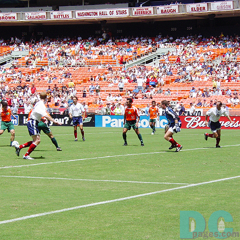 WORLD No. 10 MF Cienfuegos was just about to kick a beam shot in the penalty area.