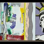 Roy Lichtenstein's Painting with Statue of Liberty, 1983