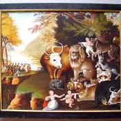 Peaceable Kingdom by Edward Hicks (American) 1834