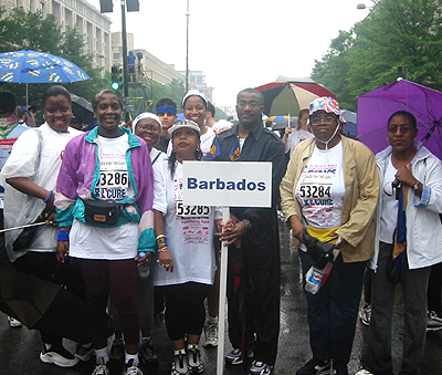 Representing Barbados