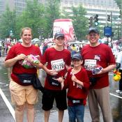 Coming together as a family to Race for the Cure