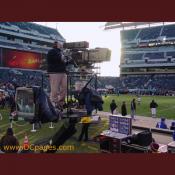 Fox Sports gets their cameras ready for the big game.