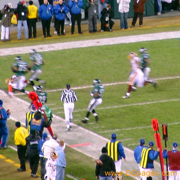 Touchdown Washington!!!! Redskins take the lead.