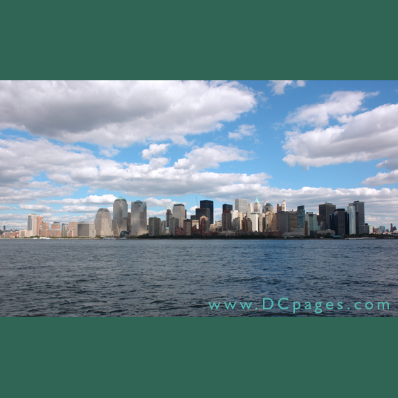 Most immigrants entered the United States through New York Harbor.
