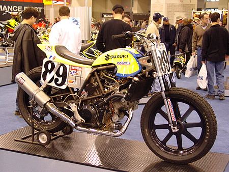 Suzuki's flat trak special.
