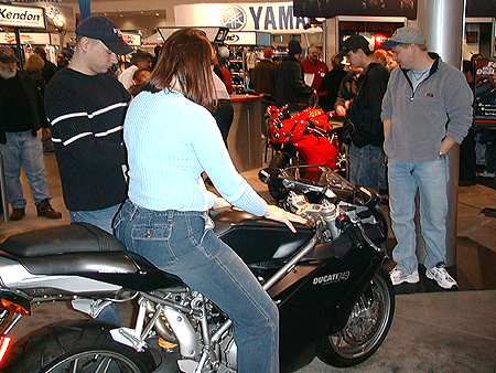 The seat is surprisingly more comfortable than you would think for a supersport.