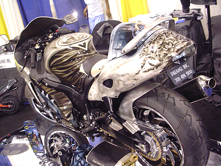 I think the Batman motif is intense for the bike too.
