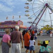 Entering the Montgomery County Agricultural Fair, a weeklong event, involving more than 2,000 volunteers. These people enjoyed colorful garden displays, arts and crafts exhibits,interesting interactive displays, prize winning farm animals, carnival rides, live entertainment, wonderful fair foods, and much more.