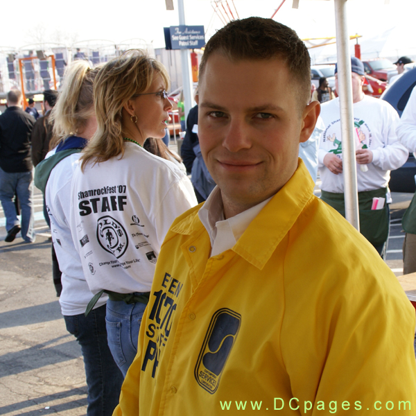 Shamrock Festival security were quite friendly