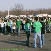 The crowd gets familiar with the vast places to go.