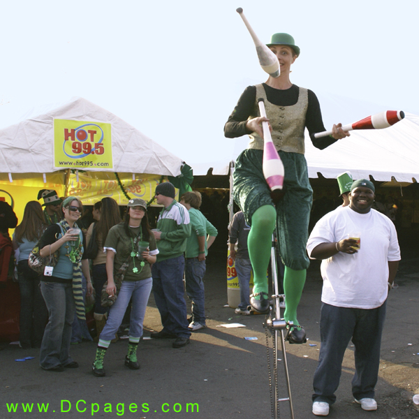 Shamrock Festival entertainer
