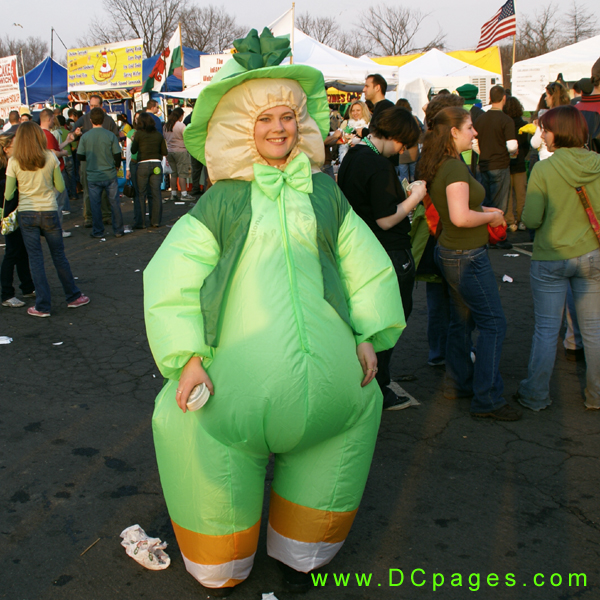 The Irish Channel's 'Staypuff' beermellow girl.