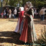These fine ladies take a stroll through the Market fairgrounds.