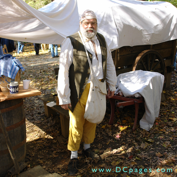 Russ Young offers tasty seasonal fruits and vegetables.