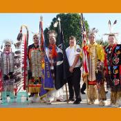 103,000 U.S.  citizens are estimated to be American Indian and Alaska native alone or American Indian and Alaska native in combination with one or more other races who were added to the nations population between Census Day, April 1, 2000, and July 1, 2002. This population increased at a rate of 2.4 percent over the period, roughly the same rate of increase as the overall population.
