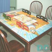 Dining table of Boarding House give you images and reproduce sounds of scenes at boarding houses during 1790 - 1860. 