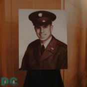 Photo of Philip Merrill when he was a young soldier.