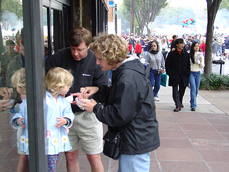 Many families came out to enjoy Taste of Bethesda.
