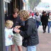 Many families came out to enjoy Taste of Bethesda.