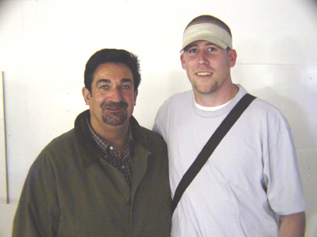 CAPS owner, Ted Leonsis takes time to talk to DCpages own, Ed Palmedo.