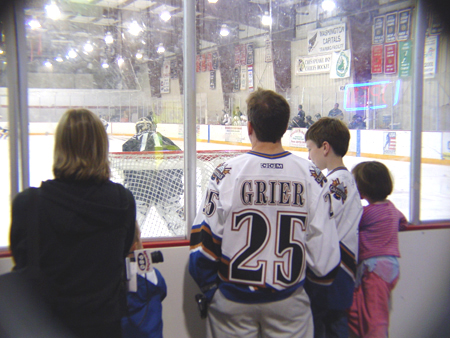 Training day was a great time to bring your family out to see all of the players up close.
