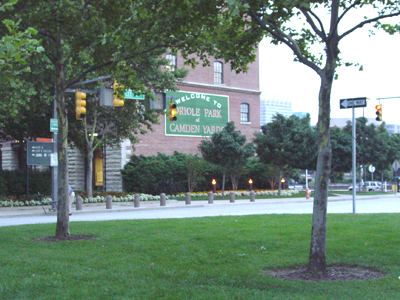 Outside of Camden Yards