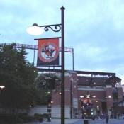 Getting closer to the stadium...