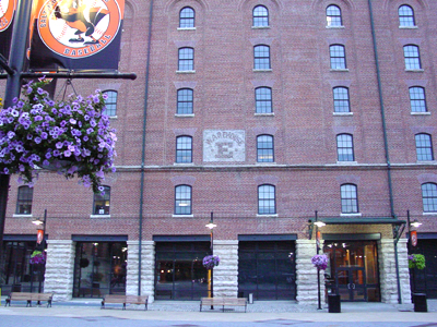 Exterior of Camden Yards