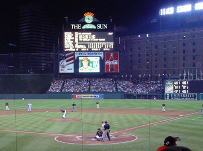 Anaheim Angels are up at bat