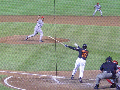 you have to have pretty quick to be a baseball player