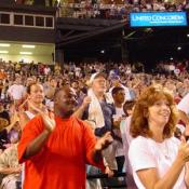 the crowd goes wild