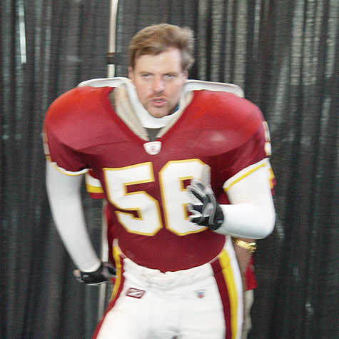 DCpages staffer dreams of being a Pro Bowl linebacker.