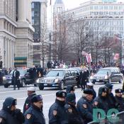 Secret Service escort of President